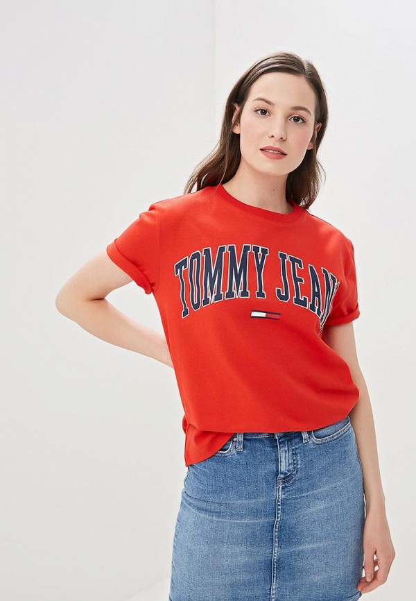 

Футболка Tommy Jeans, Красный
