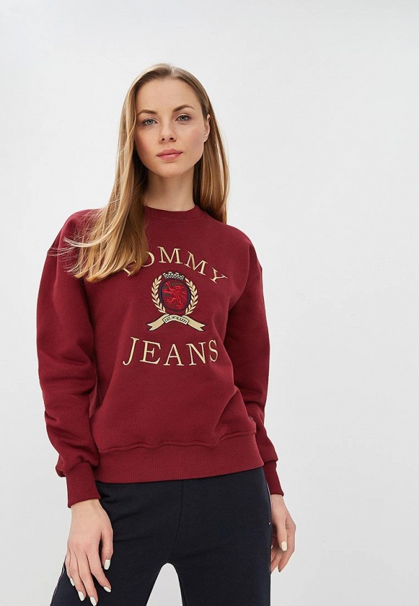 

Свитшот Tommy Jeans, Бордовый
