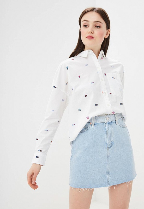 

Рубашка Tommy Jeans, Белый