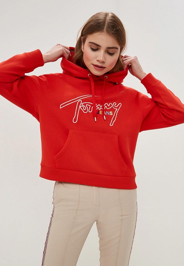 

Худи Tommy Jeans, Красный