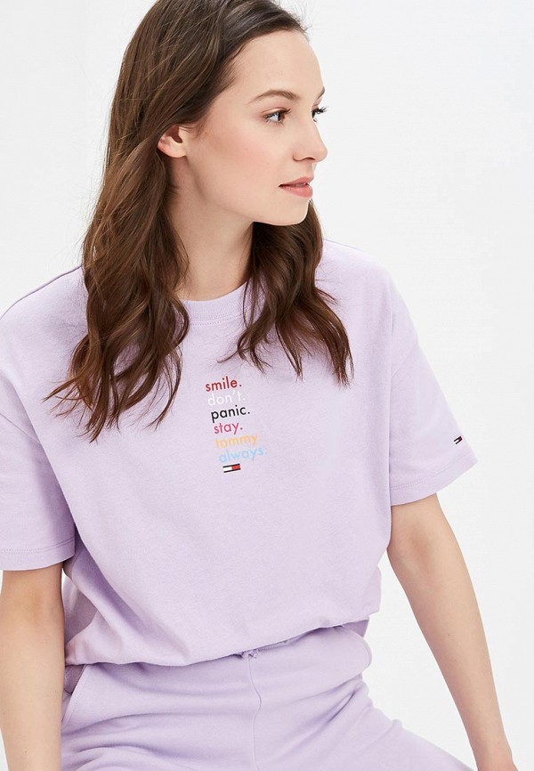 

Футболка Tommy Jeans, Фиолетовый