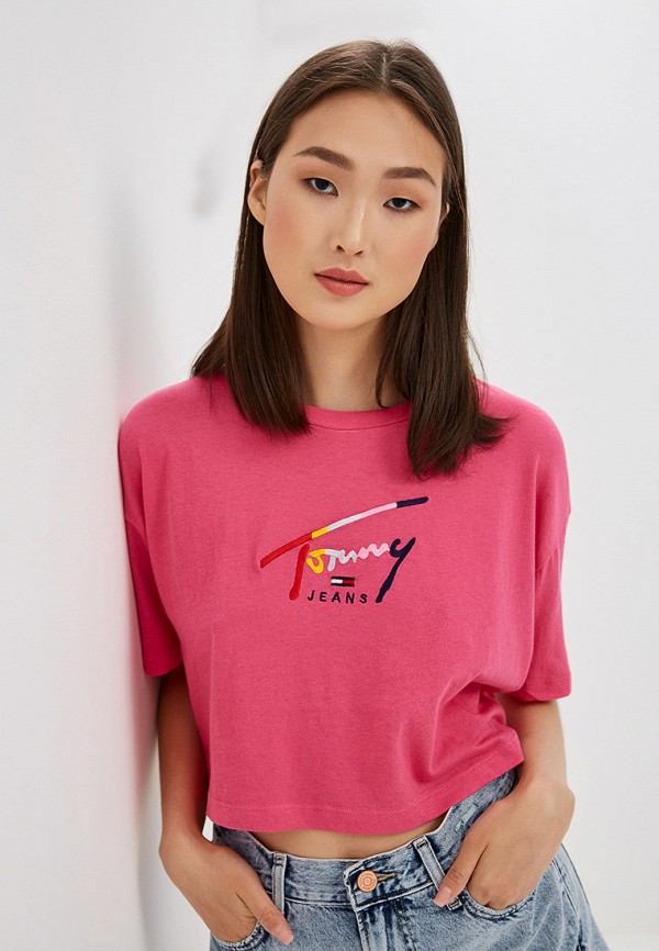 

Футболка Tommy Jeans, Розовый