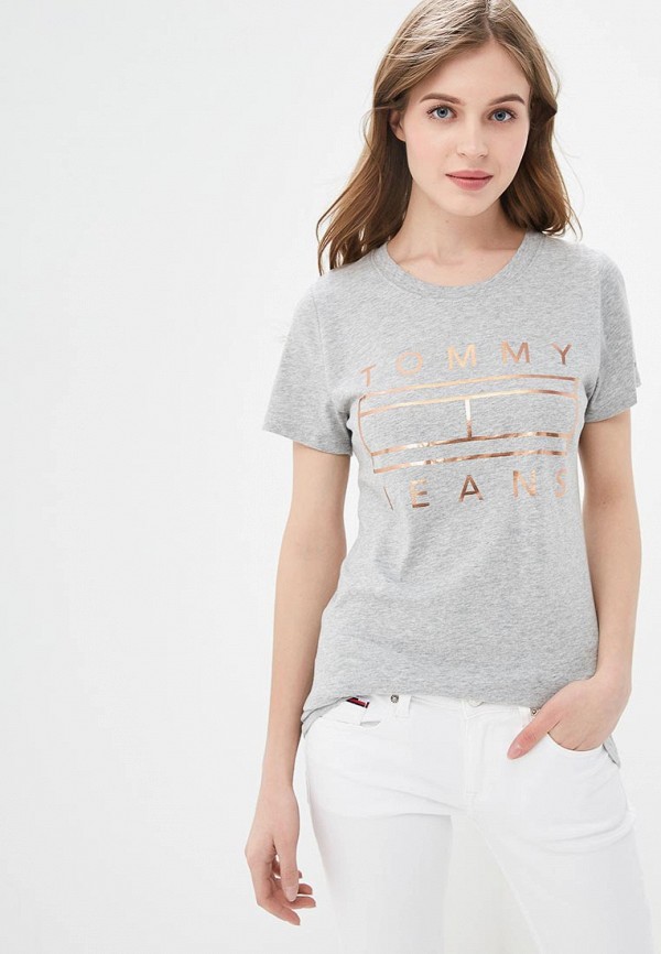 

Футболка Tommy Jeans, Серый