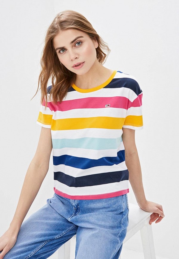 

Футболка Tommy Jeans, Разноцветный