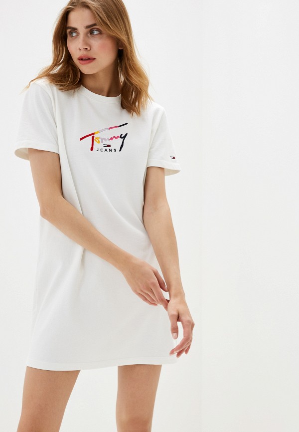 

Платье Tommy Jeans, Белый