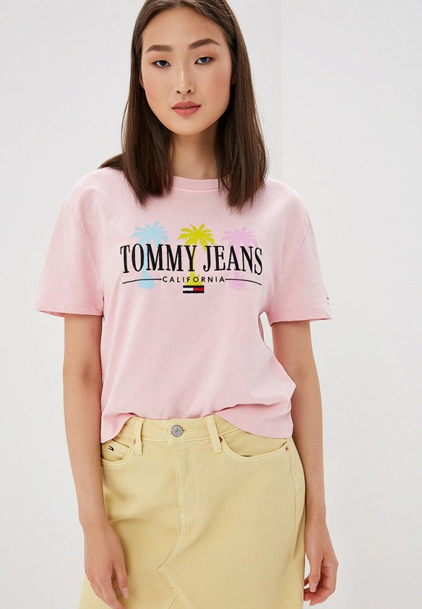 

Футболка Tommy Jeans, Розовый