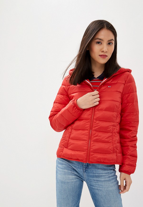 

Куртка утепленная Tommy Jeans, Красный