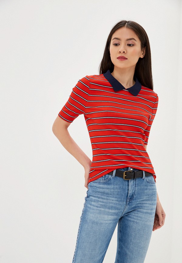 

Поло Tommy Jeans, Красный