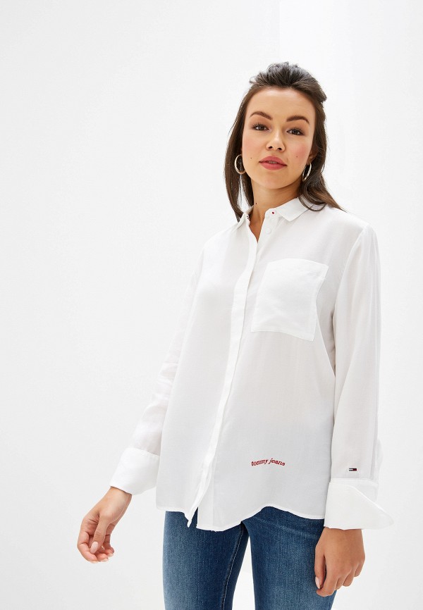 

Рубашка Tommy Jeans, Белый