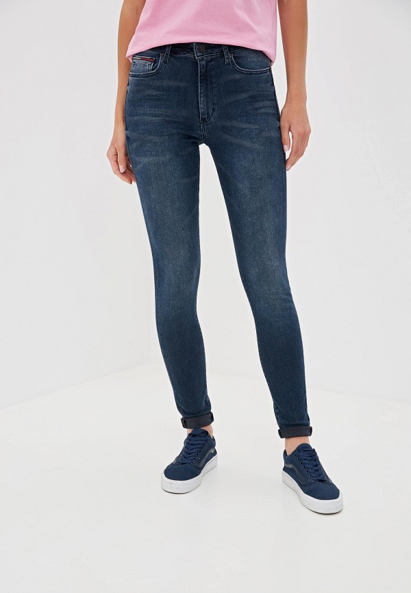 

Джинсы Tommy Jeans, Синий, HIGH RISE SPR SKNY TJ 2008 PLCLD