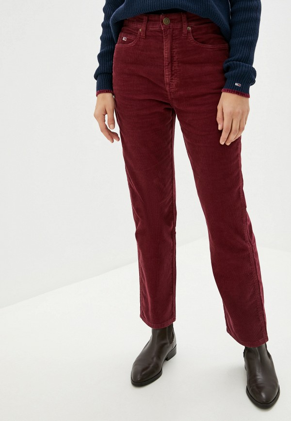 

Брюки Tommy Jeans, Бордовый