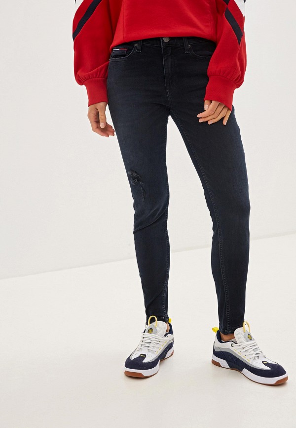

Джинсы Tommy Jeans, Синий, MID RISE SKINNY NORA 7/8 ZIP CPT
