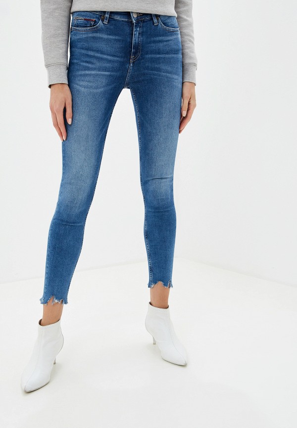 

Джинсы Tommy Jeans, Синий, MID RISE SKINNY NORA 7/8 AUR