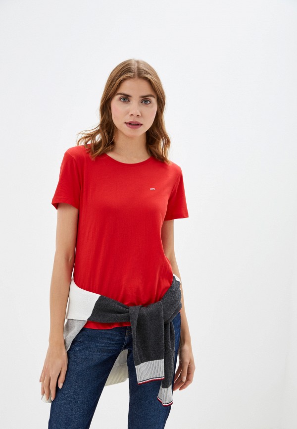 

Футболка Tommy Jeans, Красный