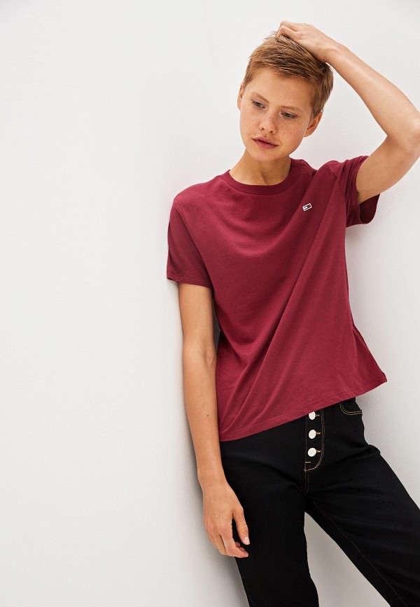 

Футболка Tommy Jeans, Бордовый