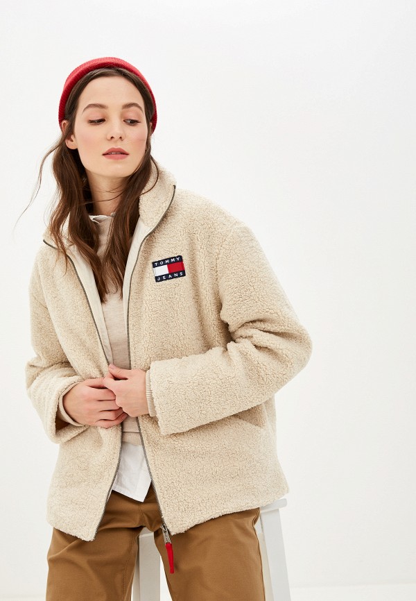 

Куртка утепленная Tommy Jeans, Бежевый