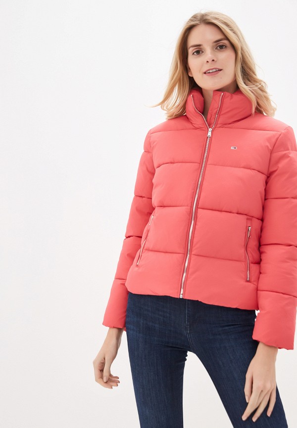 

Куртка утепленная Tommy Jeans, Розовый