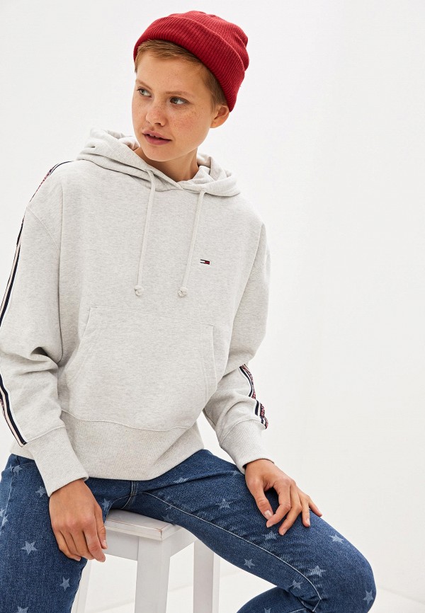 

Худи Tommy Jeans, Серый