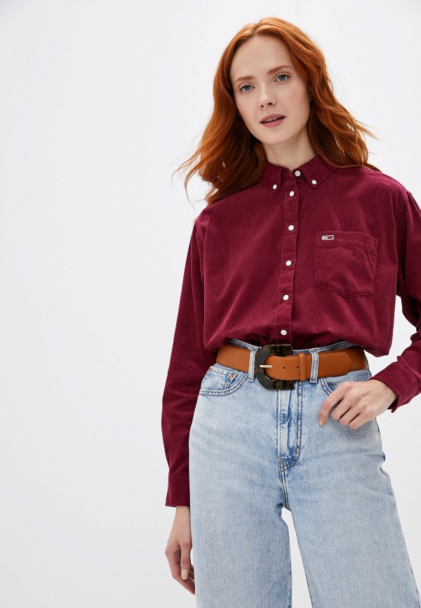 

Рубашка Tommy Jeans, Бордовый