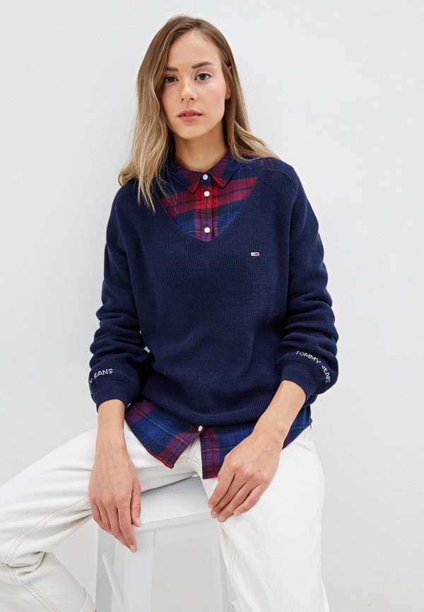 

Пуловер Tommy Jeans, Синий