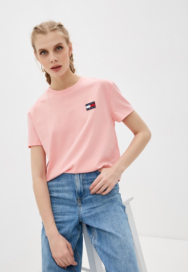 

Футболка Tommy Jeans, Розовый
