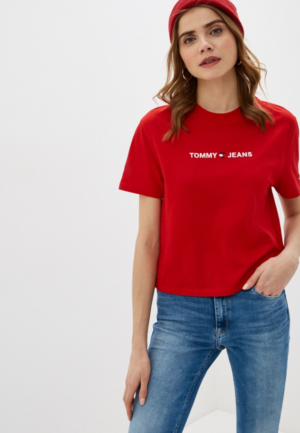 

Футболка Tommy Jeans, Красный