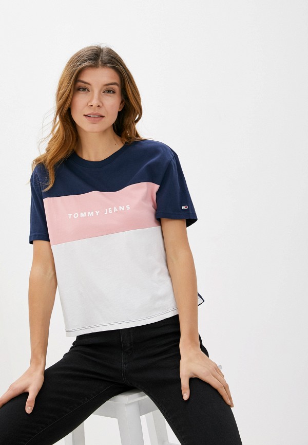 

Футболка Tommy Jeans, Разноцветный