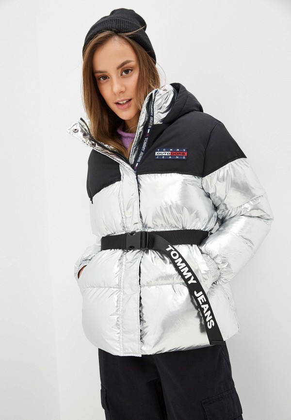 

Куртка утепленная Tommy Jeans, Серебряный