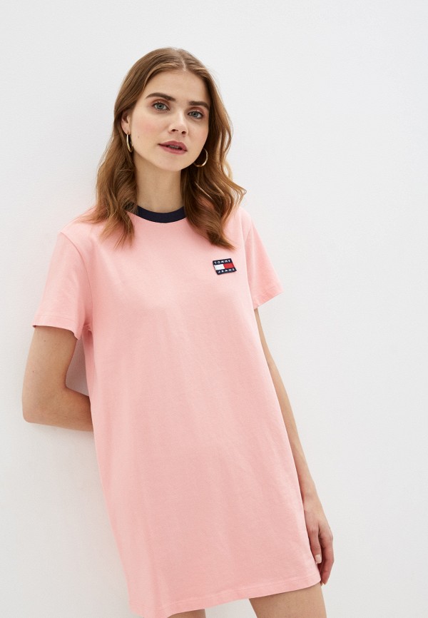 

Платье Tommy Jeans, Розовый