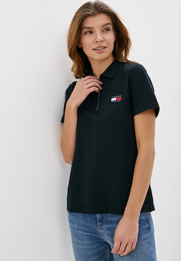 

Поло Tommy Jeans, Черный