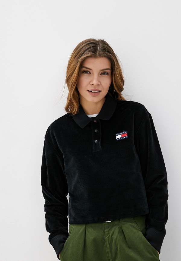 

Поло Tommy Jeans, Черный