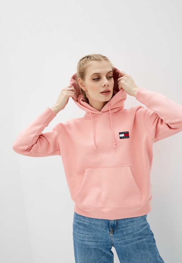 

Худи Tommy Jeans, Розовый