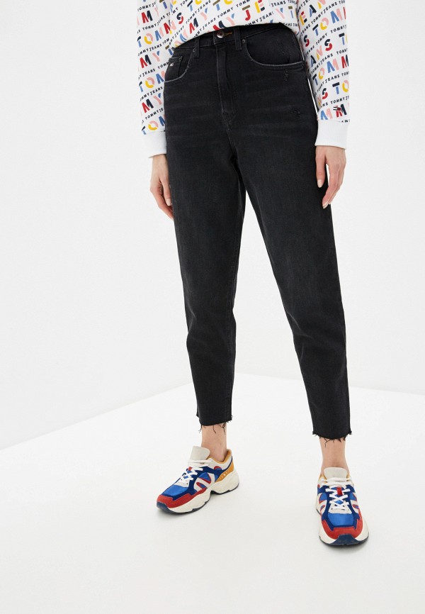 

Джинсы Tommy Jeans, Черный, MOM JEAN HIGH RISE TAPERED CKBK