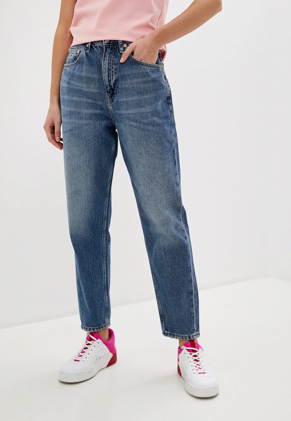 

Джинсы Tommy Jeans, Синий, MOM JEAN HIGH RISE TAPERED SNDM