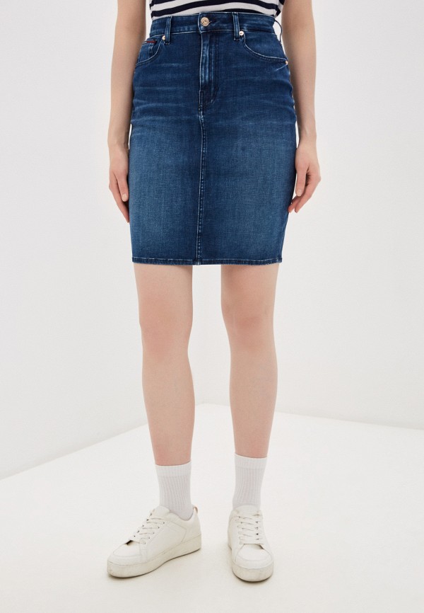 

Юбка джинсовая Tommy Jeans, Синий