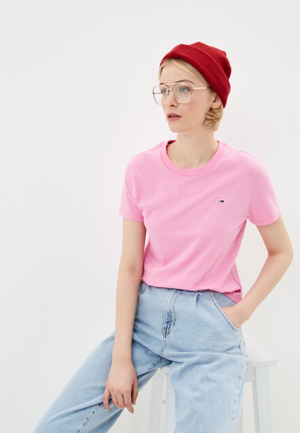 

Футболка Tommy Jeans, Розовый