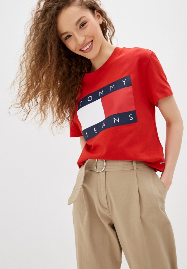 

Футболка Tommy Jeans, Красный