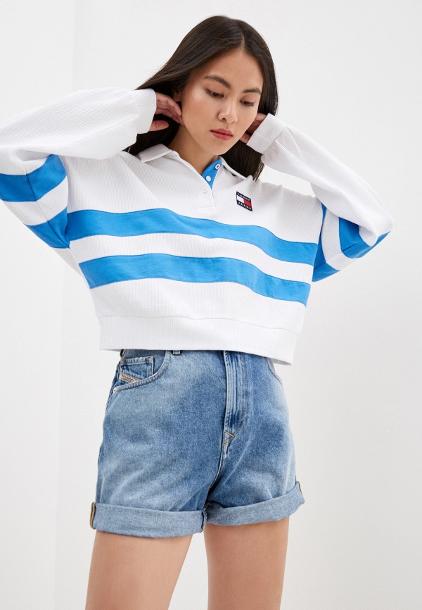 

Поло Tommy Jeans, Белый