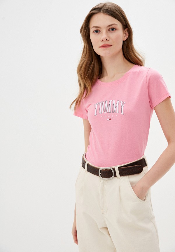 

Футболка Tommy Jeans, Розовый