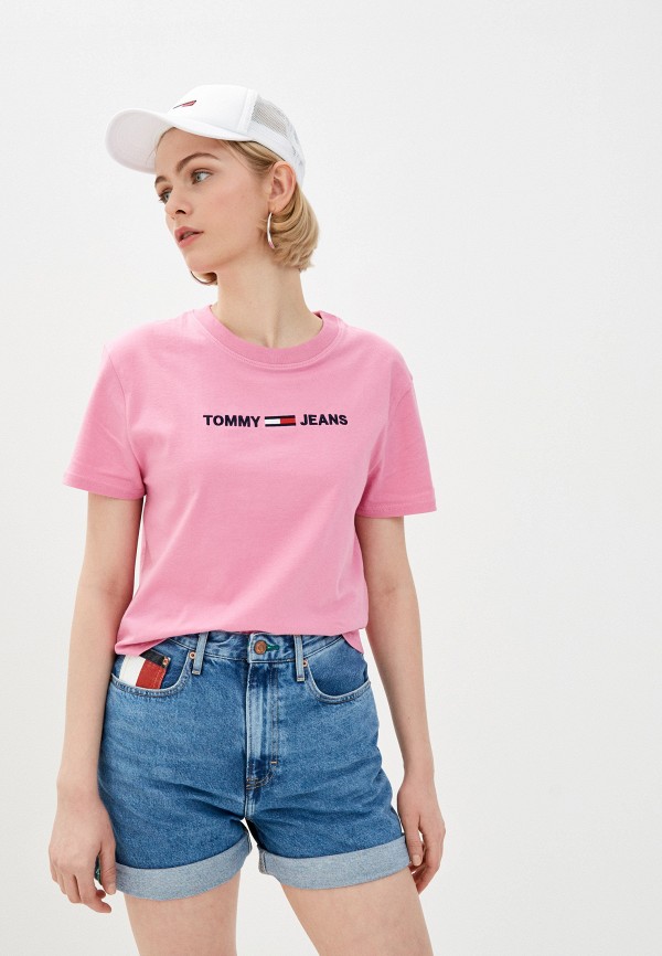 

Футболка Tommy Jeans, Розовый