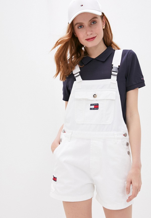 

Комбинезон джинсовый Tommy Jeans, Белый