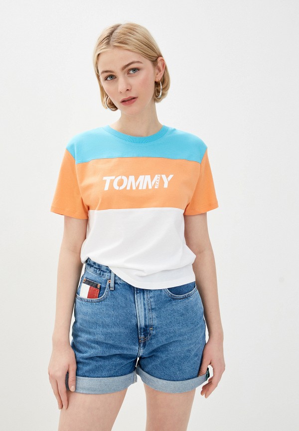 

Футболка Tommy Jeans, Разноцветный