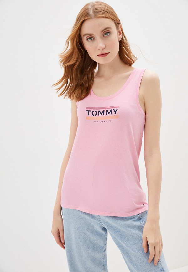 

Майка Tommy Jeans, Розовый