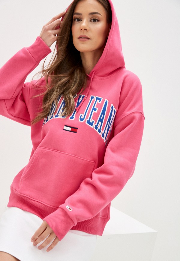 

Худи Tommy Jeans, Розовый