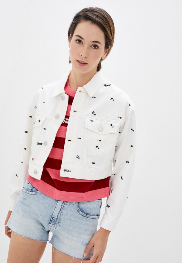 

Куртка джинсовая Tommy Jeans, Белый