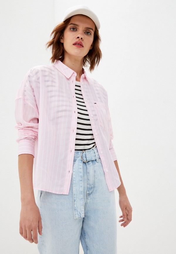 

Рубашка Tommy Jeans, Розовый