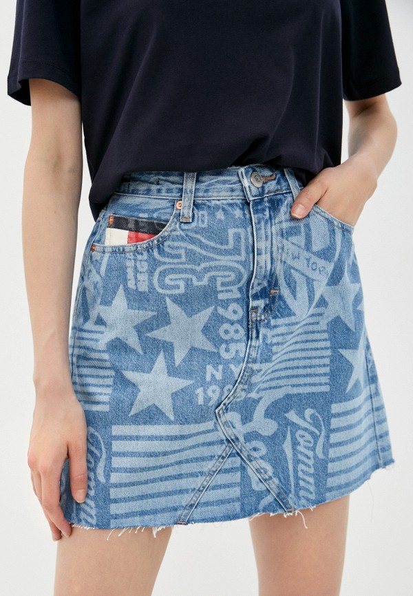 

Юбка джинсовая Tommy Jeans, Голубой