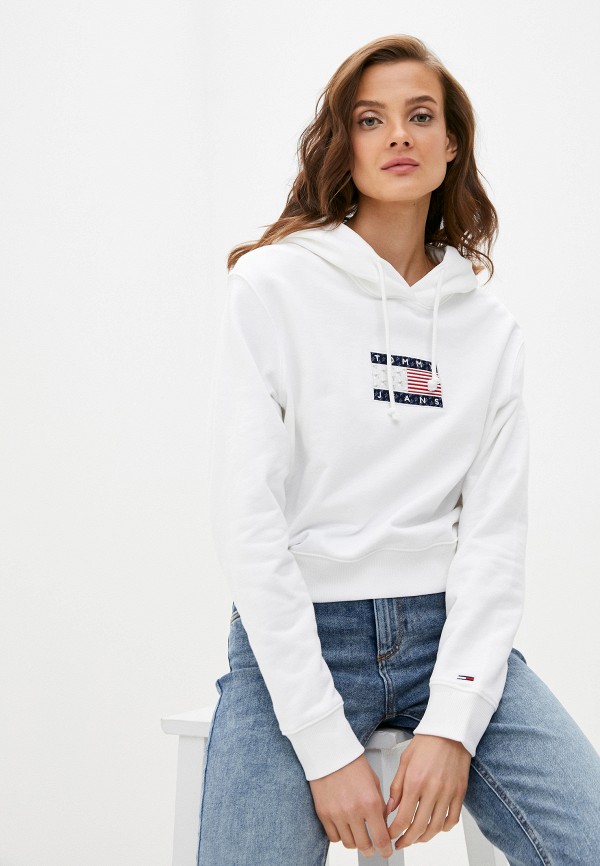 

Худи Tommy Jeans, Белый