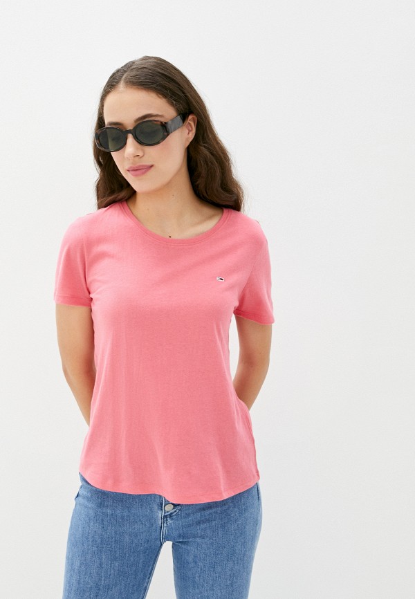 

Футболка Tommy Jeans, Розовый