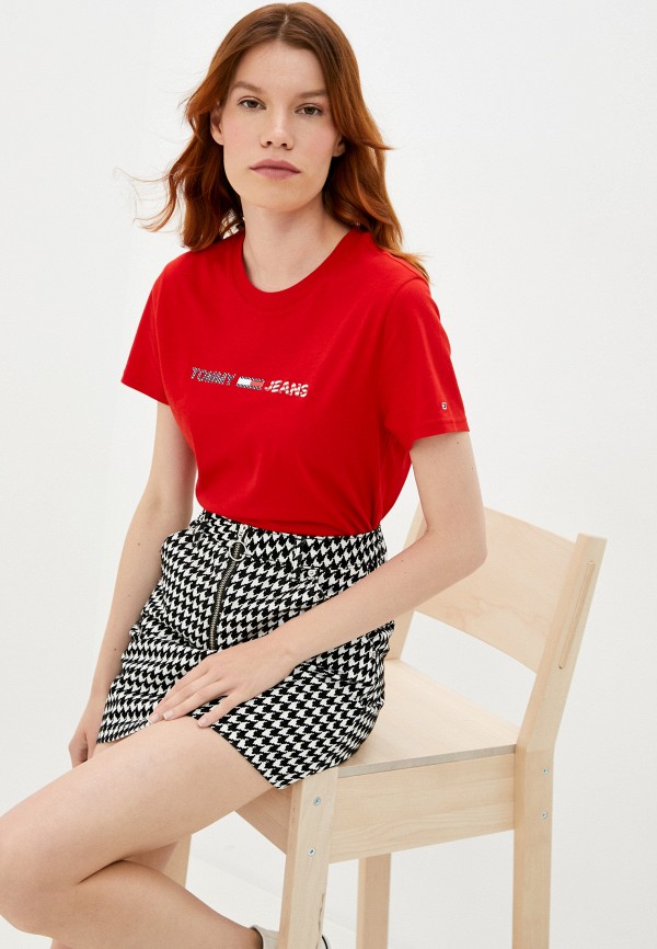 

Футболка Tommy Jeans, Красный